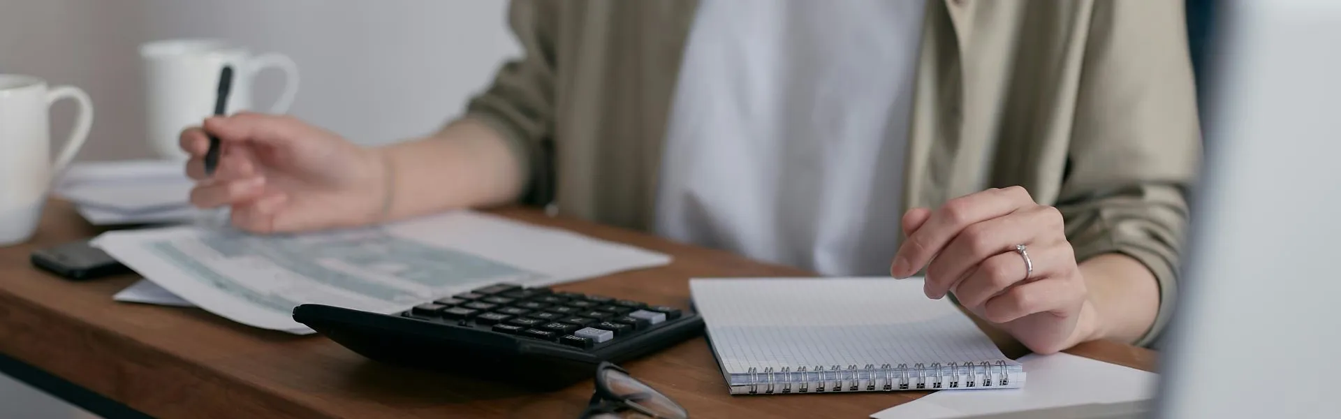 Professional reviewing tax calculations for Cyprus IP Box planning