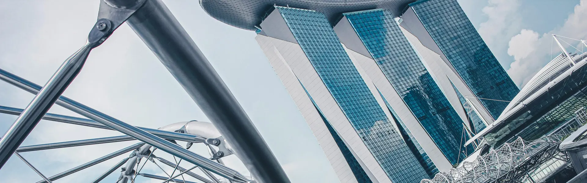 Modern office architecture representing international offshore company formation services